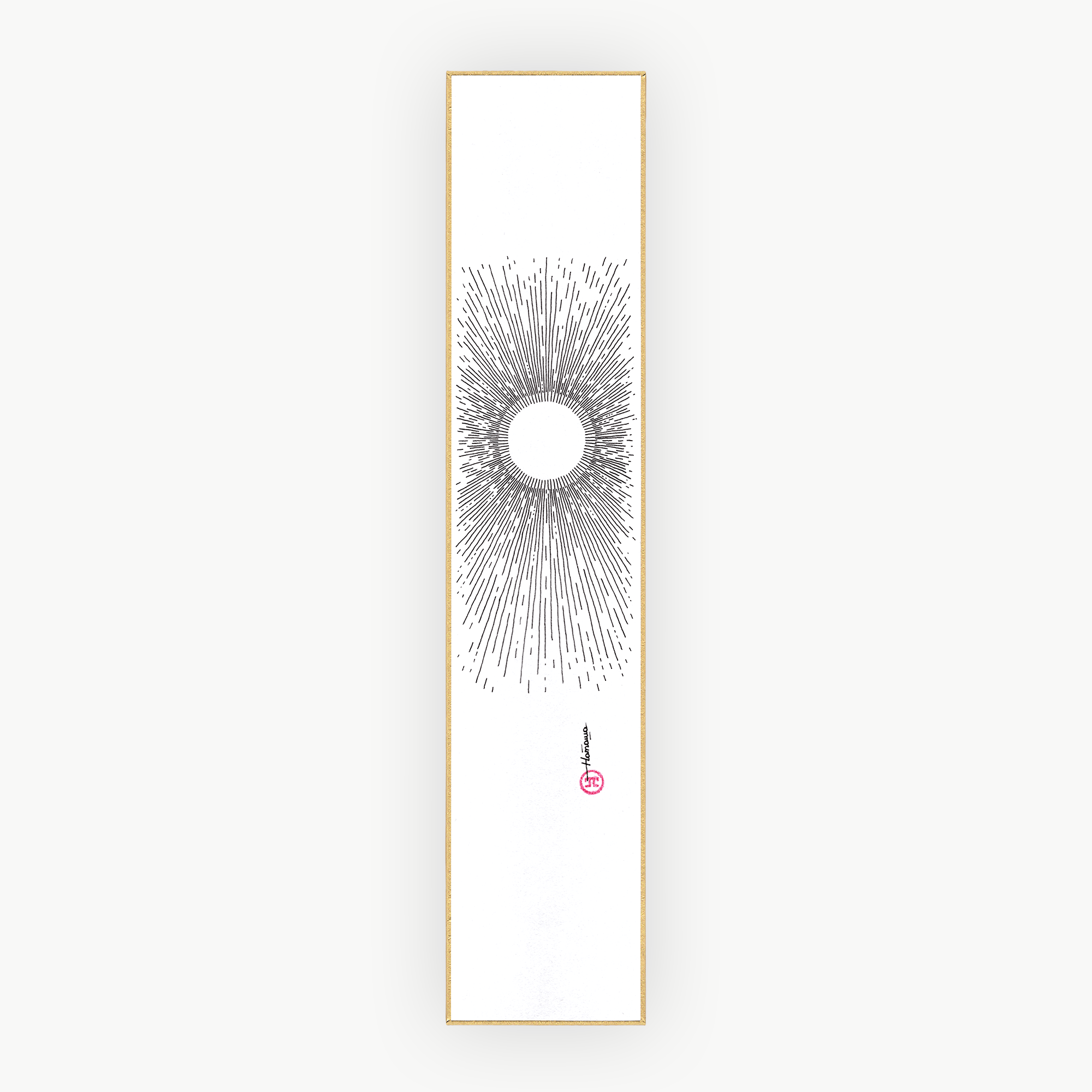 Tanzaku Rising Sun by L'Œuvre au Noir